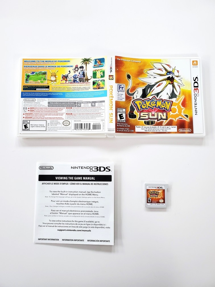 Pokemon: Sun Version (CIB)