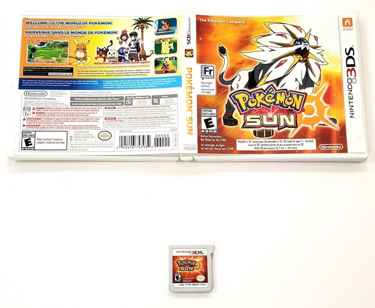 Pokemon: Sun Version (CIB)
