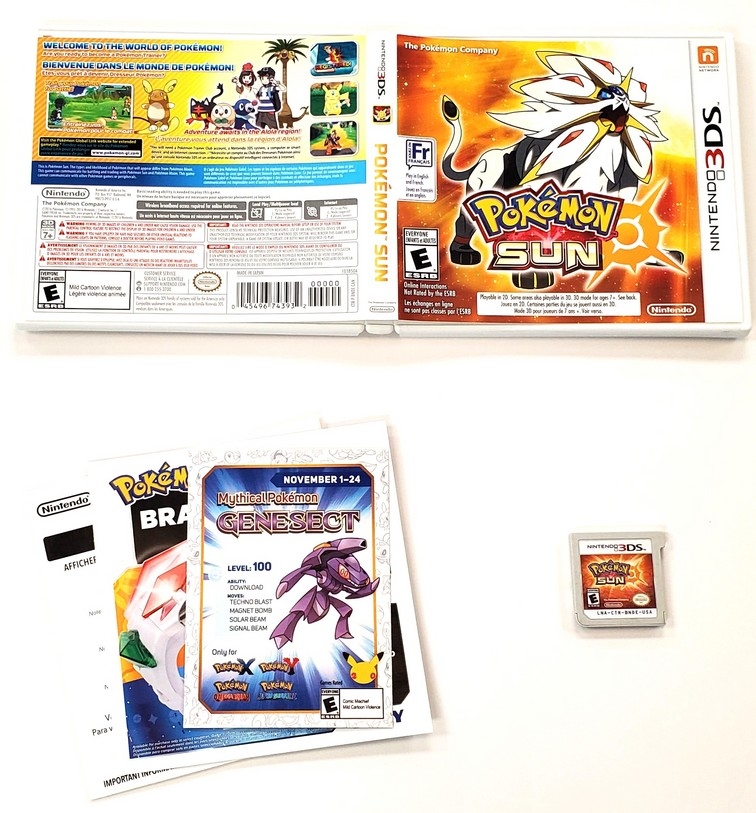 Pokemon: Sun Version (CIB)
