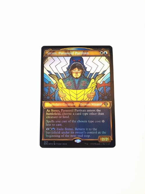 Stenn, Paranoid Partisan (Showcase) (Foil)