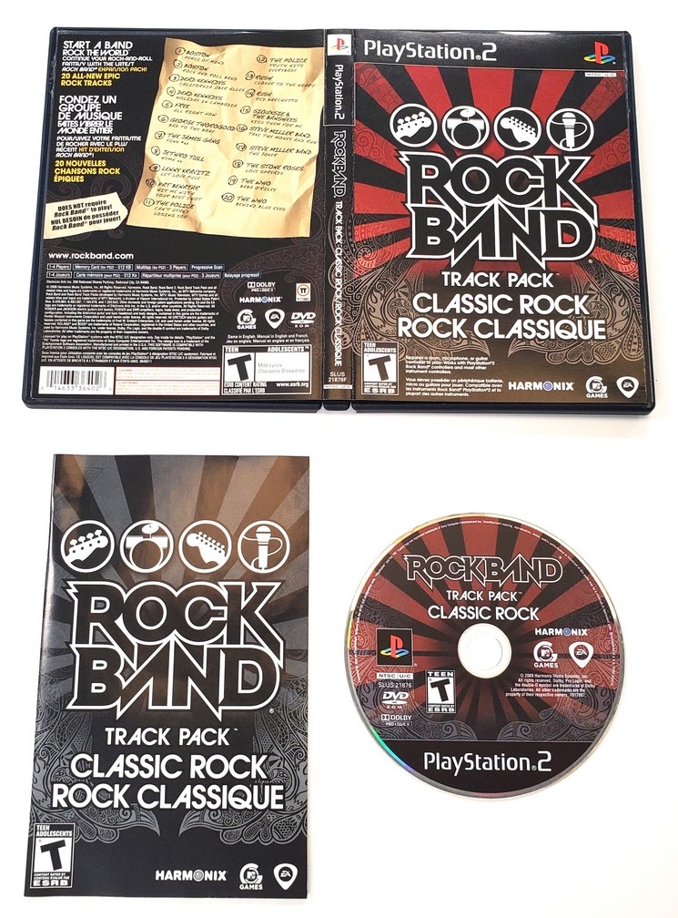Rock Band: Classic Rock Track Pack (CIB)