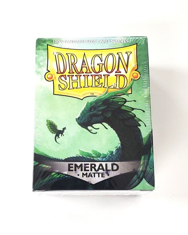 Dragon Shield: Emerald Matte - Standard Size (NEW)