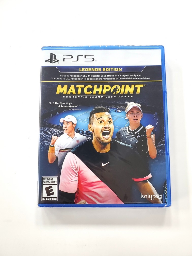 Matchpoint: Tennis Championships [Legends Edition] (NEW)