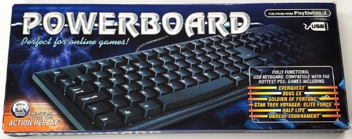 Playstation 2 - Action Replay Powerboard Keyboard (CIB)