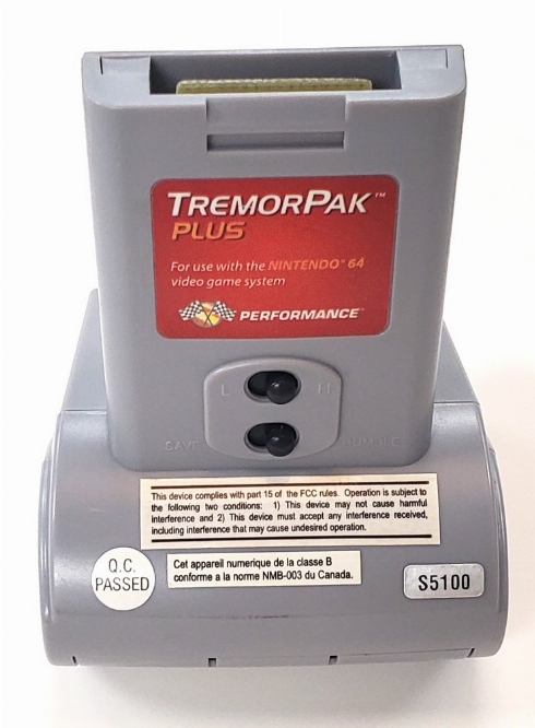 Nintendo 64 Tremor Pak Plus