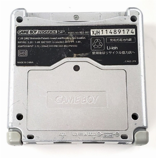 Gameboy Advance SP Platinum (AGS-001)