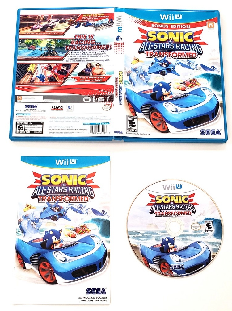 Sonic & Sega All-Stars Racing: Transformed [Bonus Edition] (CIB)