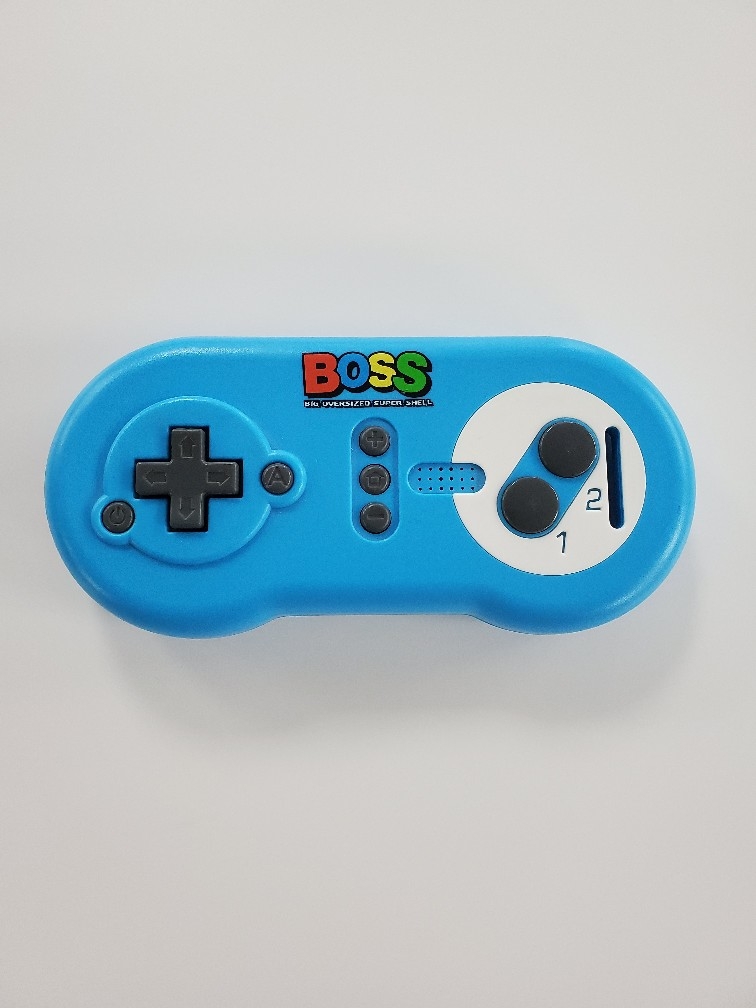 Boss Blue Big Oversized Super Shell Nintendo Wii Remote Controller Cover