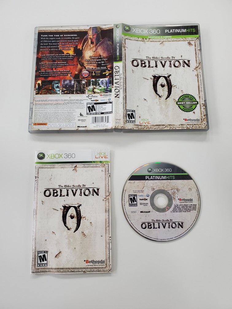 Elder Scrolls IV: Oblivion, The [Platinum Hits] (CIB)