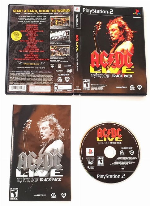AC/DC Live: Rock Band Track Pack (CIB)