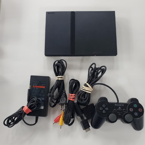 Playstation 2 Slim Black (Model SCPH-75004) (Version Européenne)