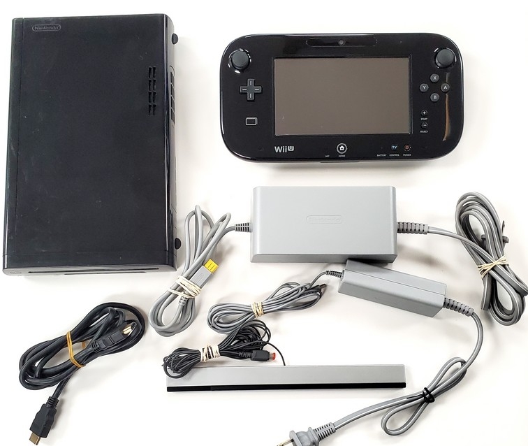 Nintendo Wii U Black (32GB) (Model WUP-101(02)