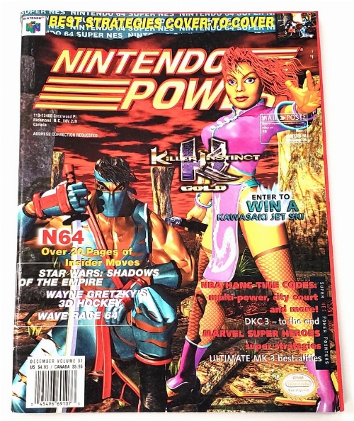 Nintendo Power (Poster Included) (Vol.91)