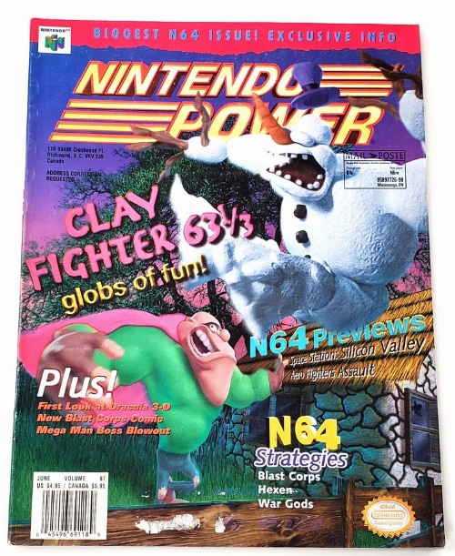 Nintendo Power (Poster Included) (Vol.97)
