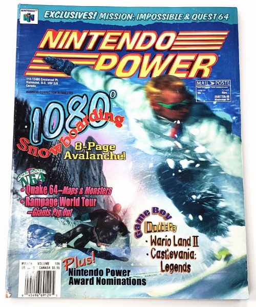 Nintendo Power (Poster Included) (Vol.106)