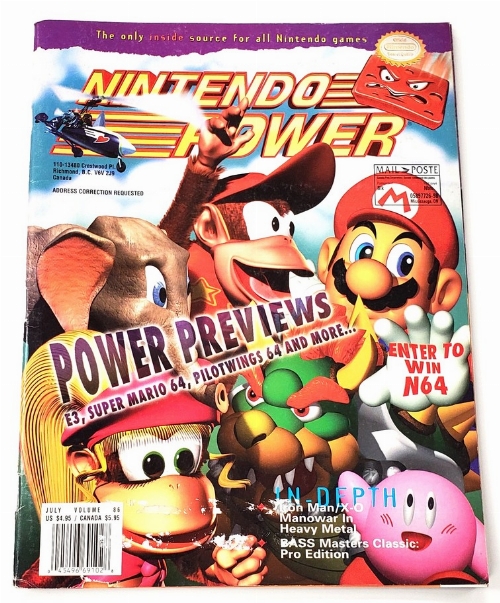 Nintendo Power (Poster Included) (Vol.86)