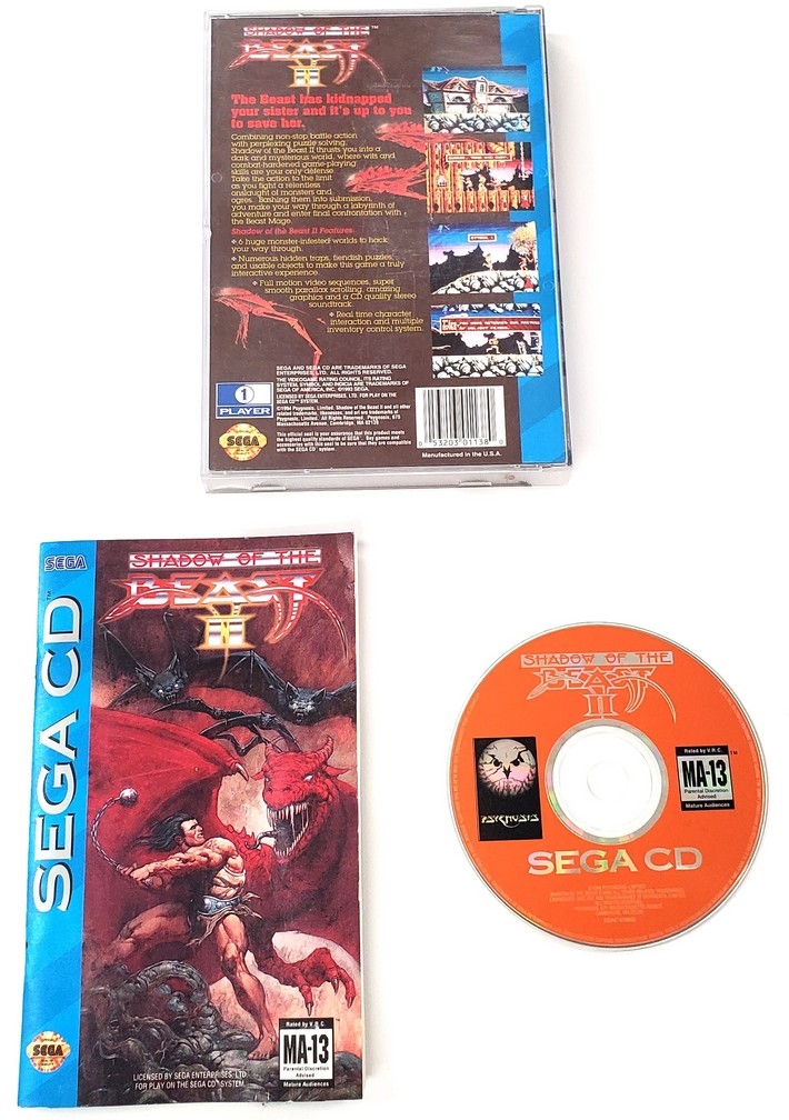 Shadow of the Beast II (CIB)