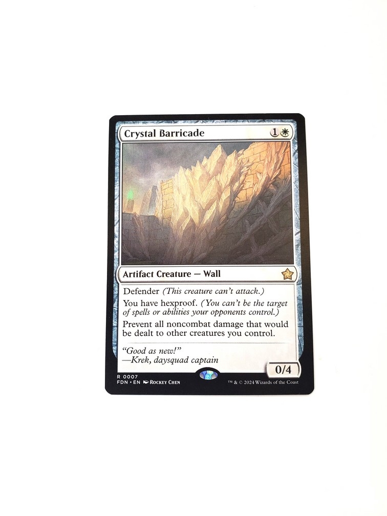 Crystal Barricade