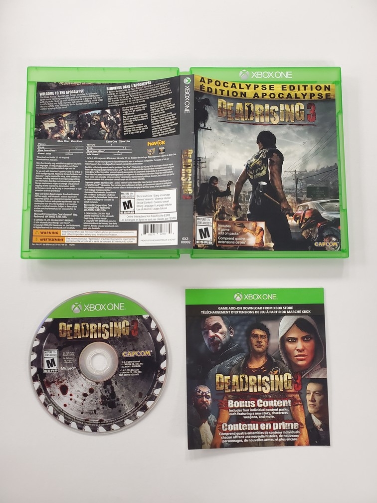 Dead Rising 3 (Apocalypse Edition) (CIB)