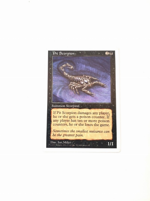 Pit Scorpion
