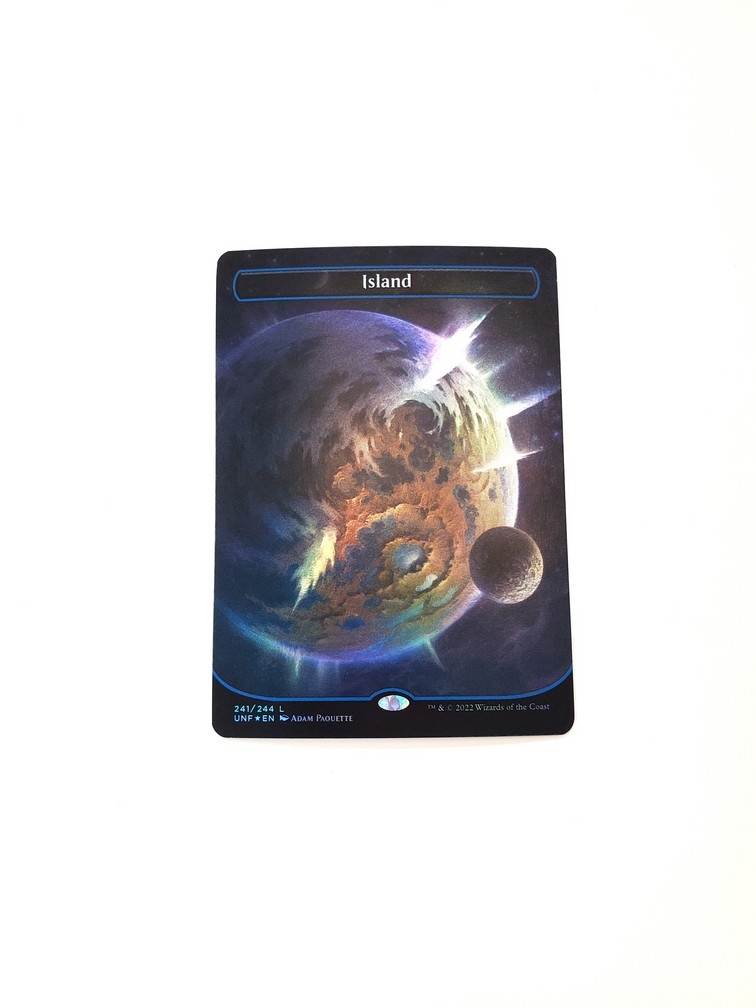 Island (241) (Borderless) (Foil)