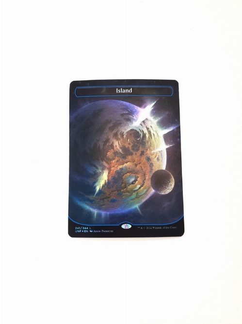 Island (241) (Borderless) (Foil)
