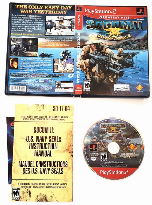 SOCOM II: U.S. Navy Seals [Greatest Hits] (CIB)