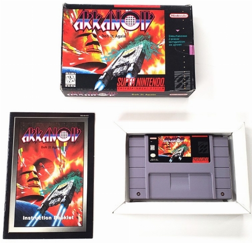 Arkanoid: Doh It Again (CIB)