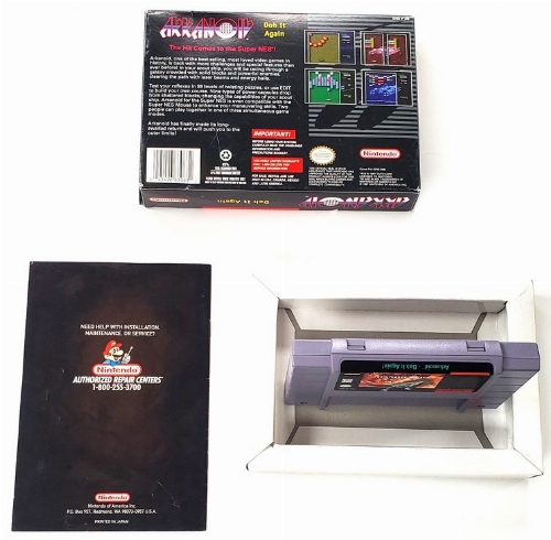 Arkanoid: Doh It Again (CIB)