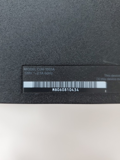 Playstation 4 500GB Jet Black (Model CUH-1001A) (CIB)