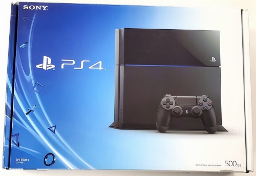 Playstation 4 500GB Jet Black (Model CUH-1115A) (CIB)