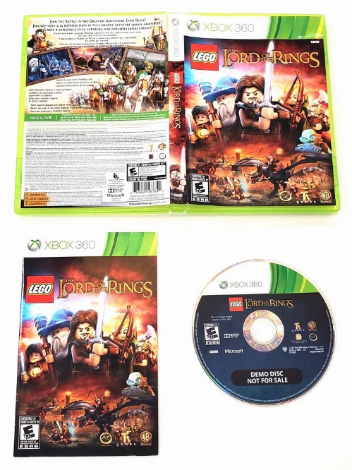 LEGO The Lord of the Rings [Demo Disc Not for Sale Misprint] (CIB)