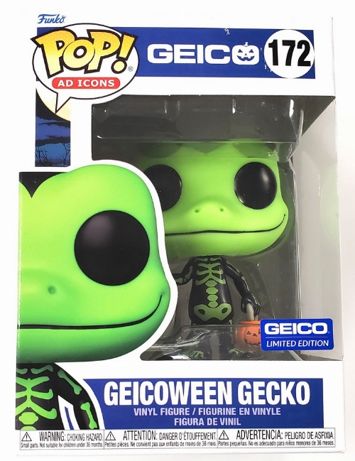 Geico - Geicoween Gecko (Geico Limited Edition) #172 (NEW)