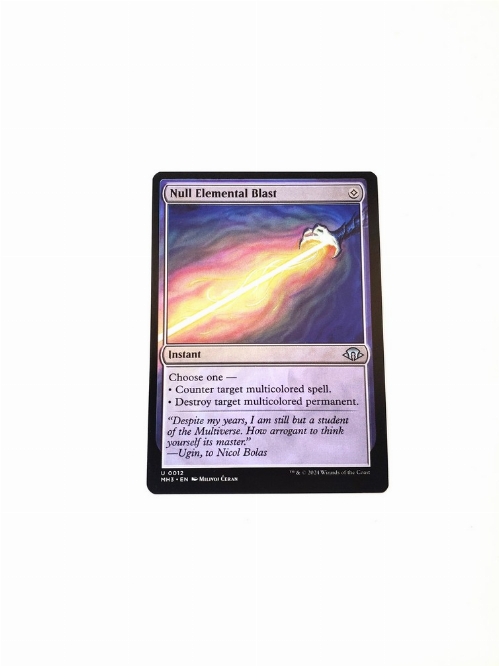 Null Elemental Blast