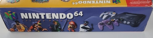 Nintendo 64 Charcoal w/ Atomic Purple Controller Bundle (CB)