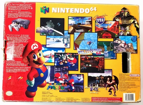 Nintendo 64 - Charcoal (Model NUS-001) (CB)