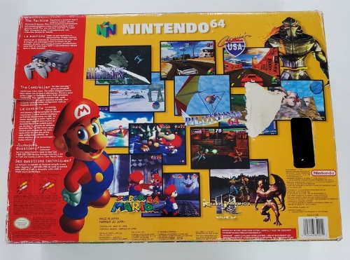 Nintendo 64 Charcoal (Model NUS-001) (CB)