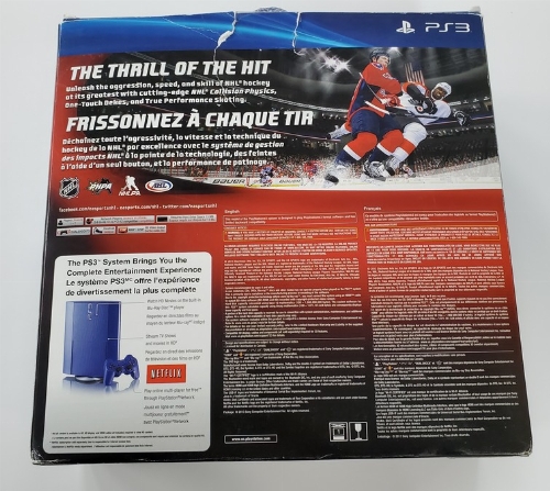 Playstation 3 Super Slim 250GB (Model CECH-4201B) Azurite Blue (NHL 14 Bundle) (CIB)