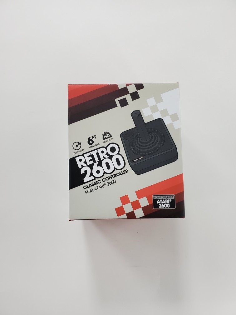 Retro 2600 Classic Controller for Atari 2600 (NEW)