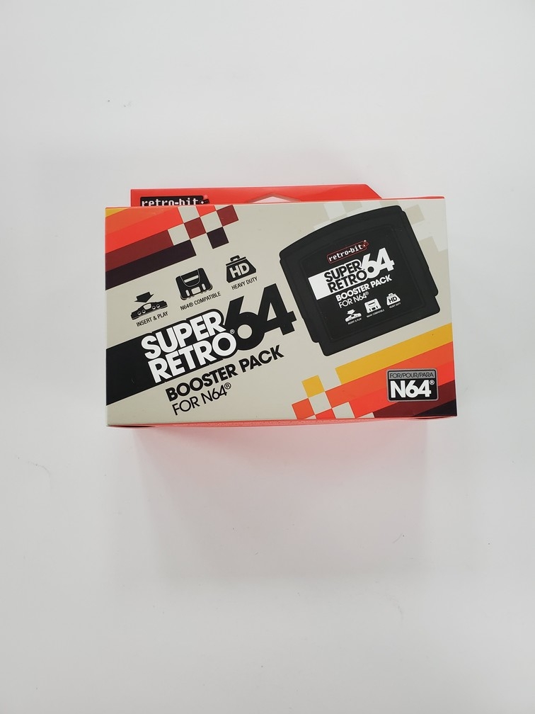 Super Retro 64 Booster Pack for Nintendo 64 (NEW)
