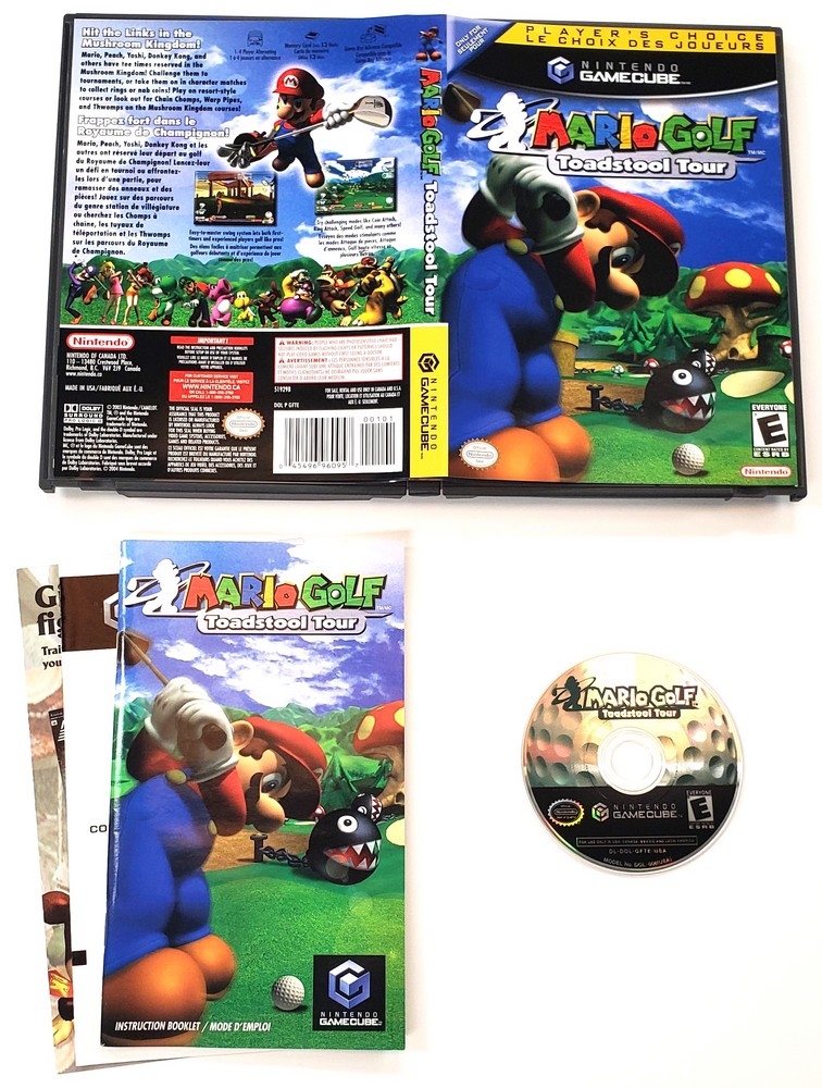 Mario Golf: Toadstool Tour (Player's Choice) (CIB)