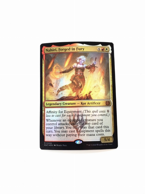 Nahiri, Forged in Fury (Foil)