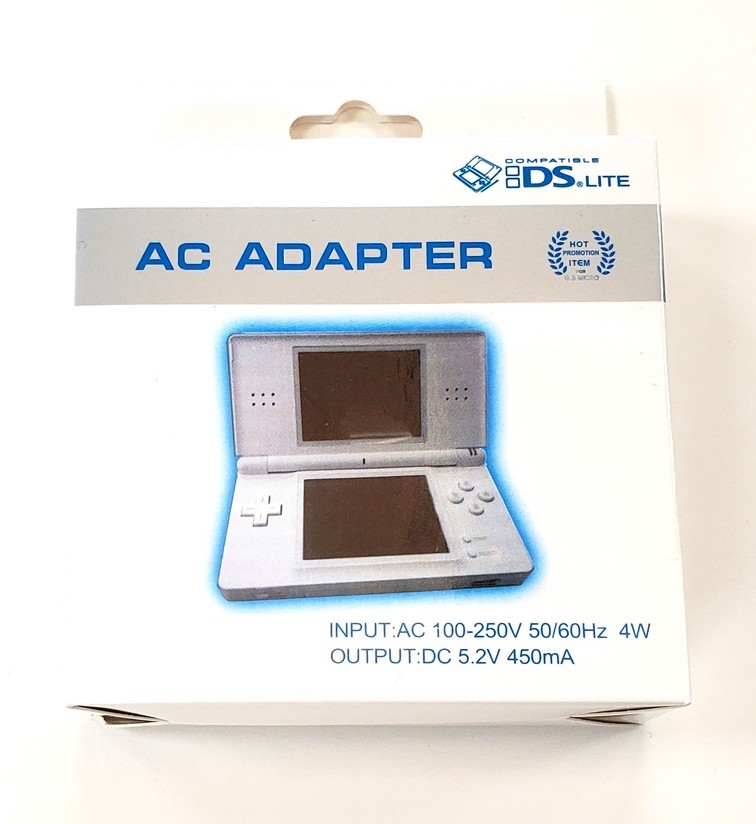 Nintendo DS Lite AC Adapter (NEW)