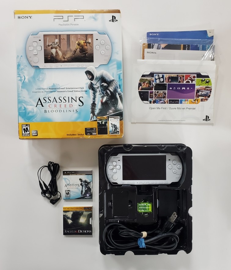 PSP Limited Edition Assassin's Creed: Bloodlines Entertainment Pack (Model 3001) (CIB)