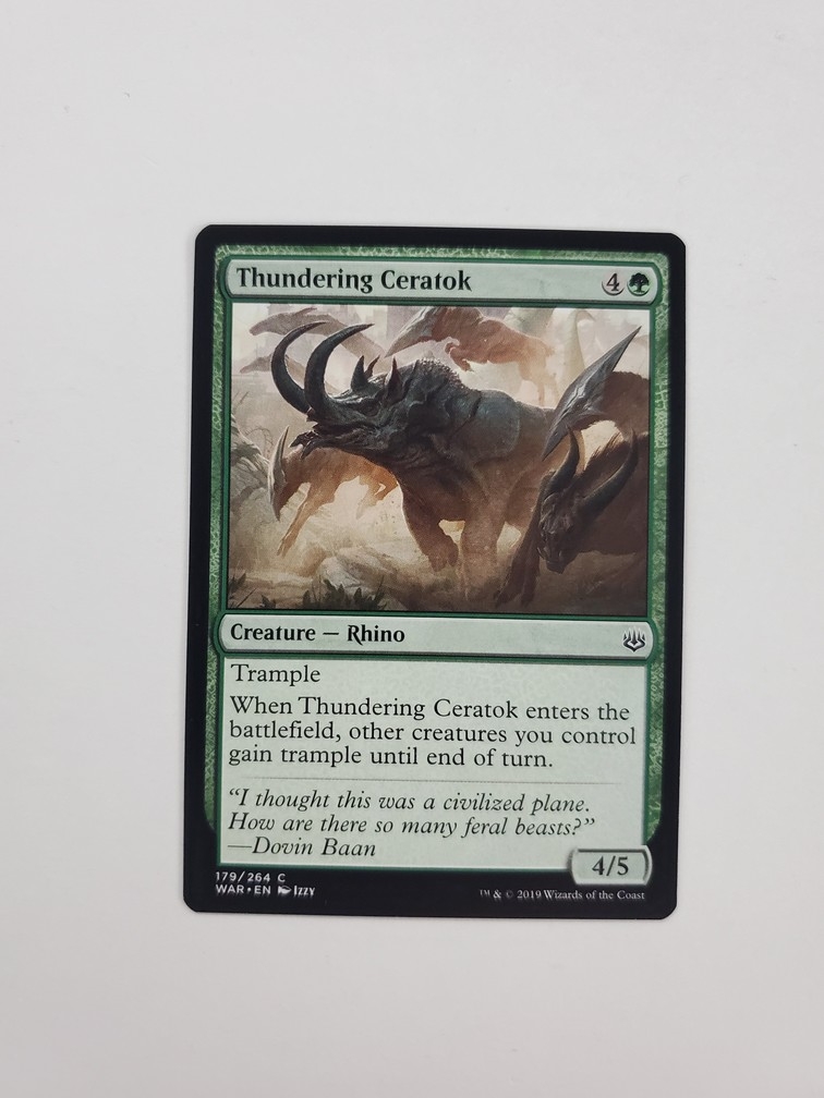 Thundering Ceratok