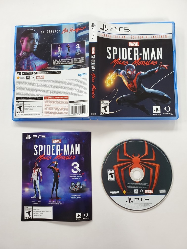 Marvel Spider-Man: Miles Morales (Launch Edition) (CIB)