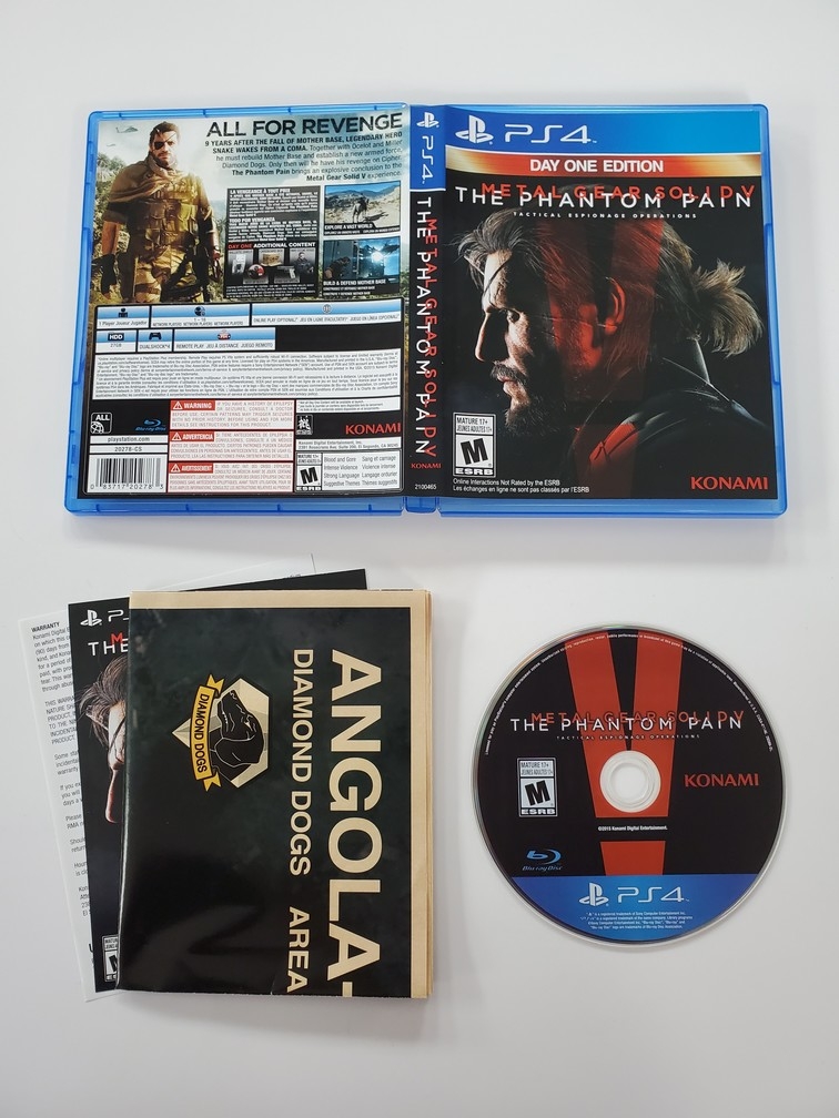 Metal Gear Solid V: The Phantom Pain (Day One Edition) (CIB)