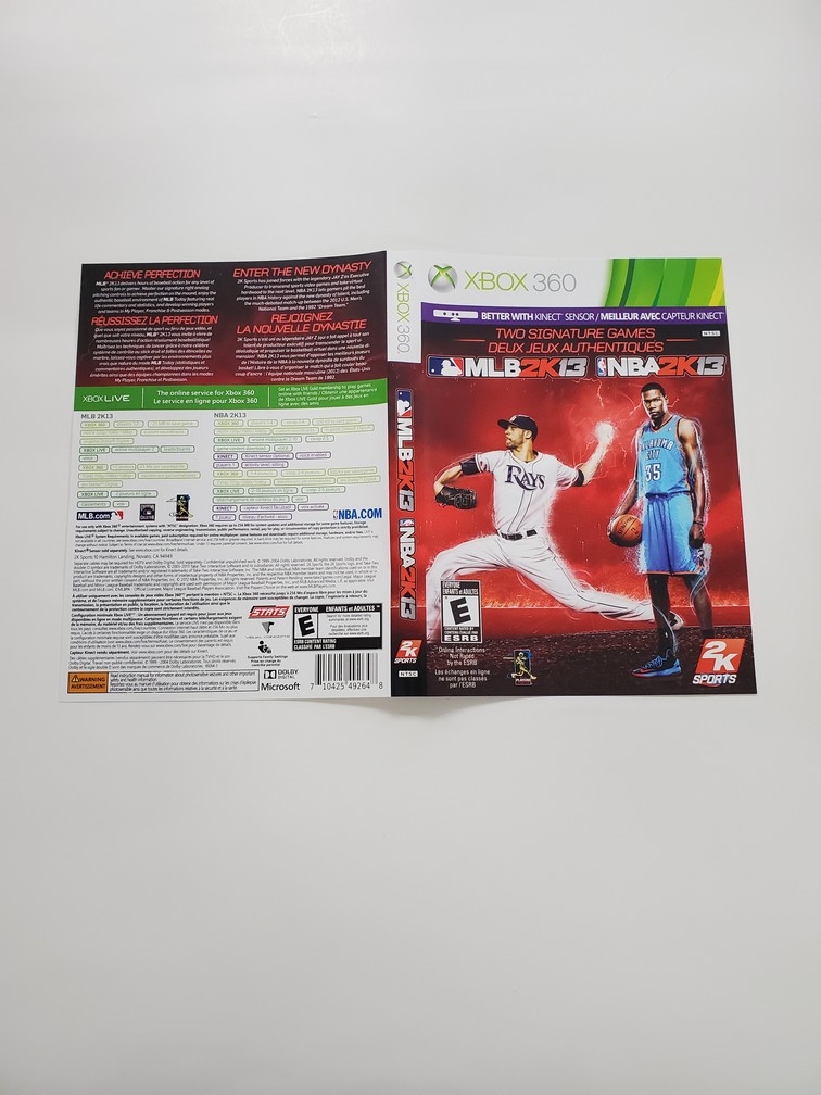2K Sports: MLB 2K13 & NBA 2K13 (Combo Pack) (B)