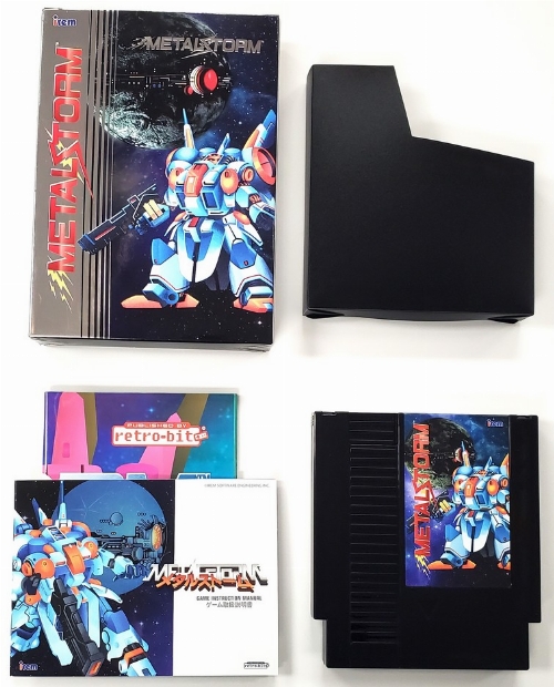 Metal Storm (Irem Retro-Bit Variant) (CIB)