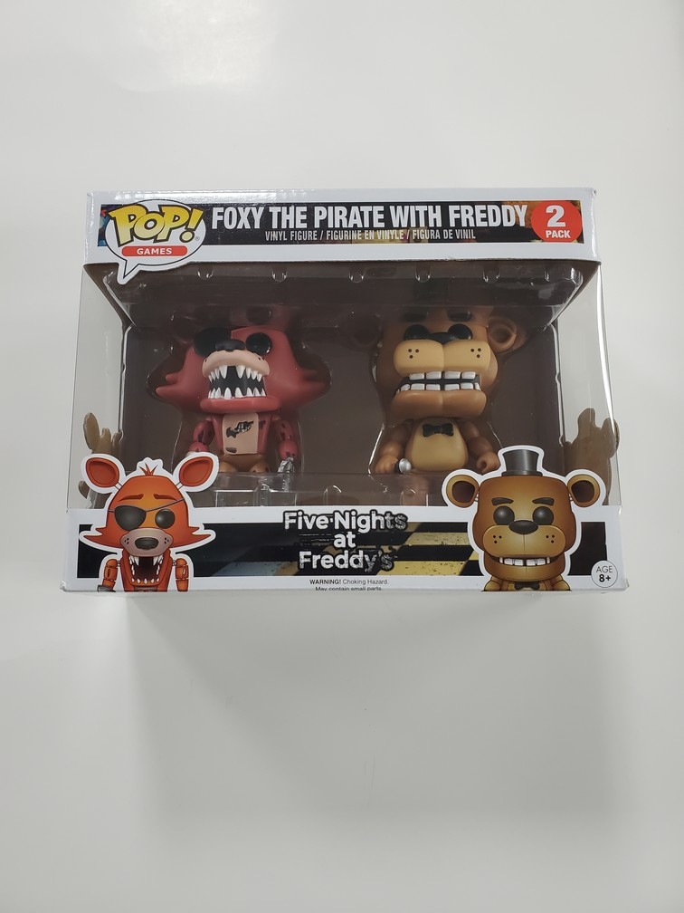 Foxy the Pirate & Freddy (2 Pack) (NEW)
